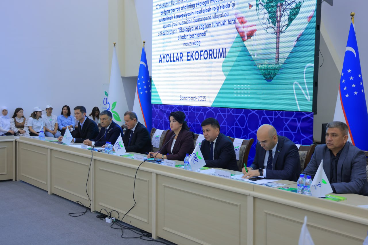 Ekologiya va sog‘lom turmush tarzi oiladan boshlanadi