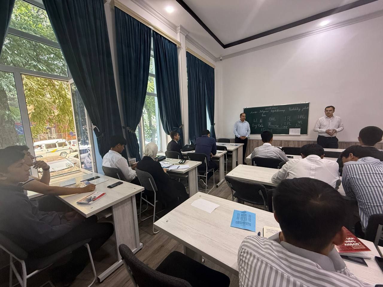 Kelajakka qadam bo‘yicha SamISIda o‘tkazilgan seminar-treninglar