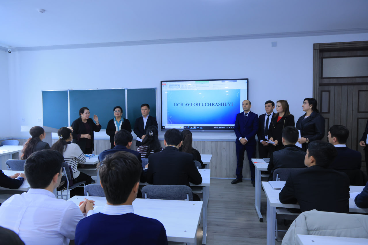 Iqtisodiyot fakultetida uch avlod uchrashuvi bo‘lib o‘tdi