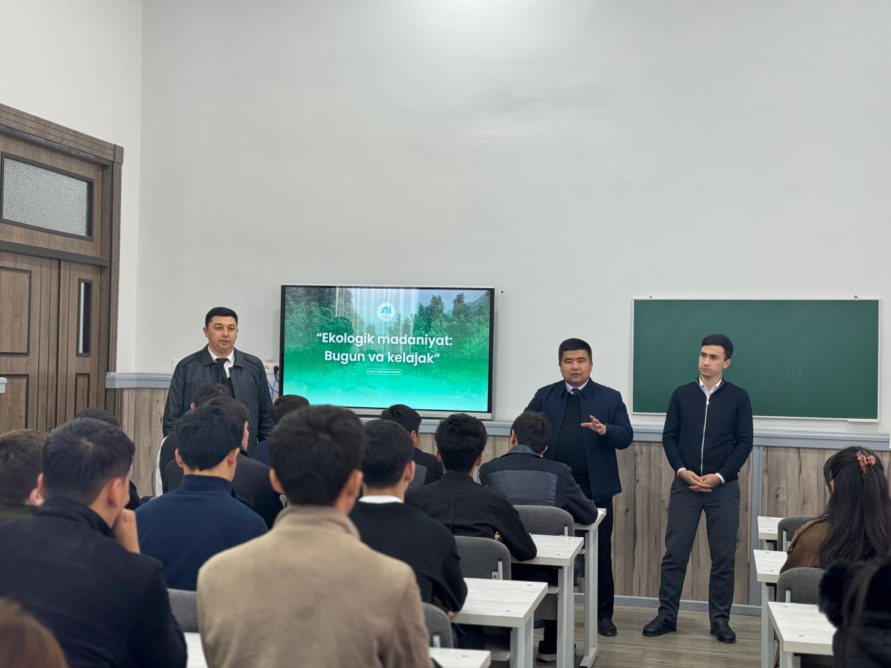  “Ekologik madaniyat: Bugun va kelajak” mavzusida davra suhbati tashkil qilindi
