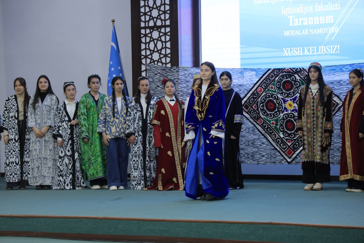 Iqtisodiyot fakultetida “Tarannum” modalar namoyishi tashkil etildi